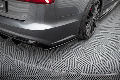 Maxton Design Rear Side Splitters, Audi A6 / A6 S-line / S6 C7 facelift