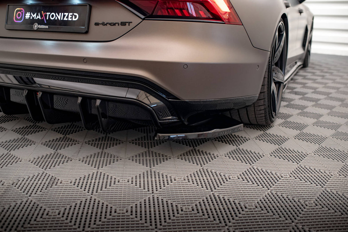 Maxton Design Rear Side Splitters V.2, Audi e-Tron GT / RS GT Mk1