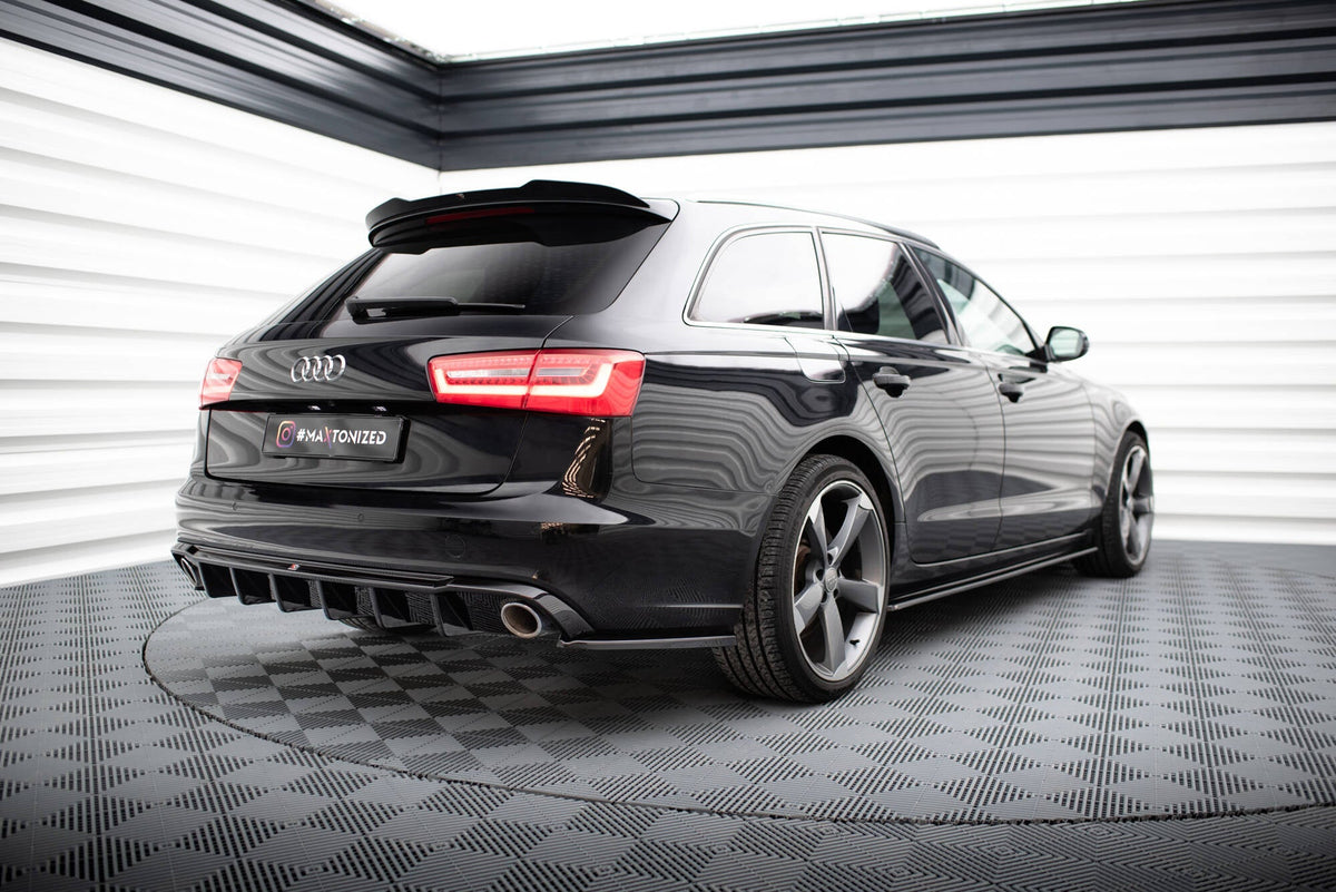 Maxton Design Rear Side Splitters, Audi A6 C7