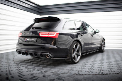 Maxton Design Rear Side Splitters, Audi A6 C7