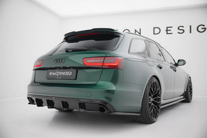 Maxton Design Rear Side Splitters, Audi A6 S-line Avant C7