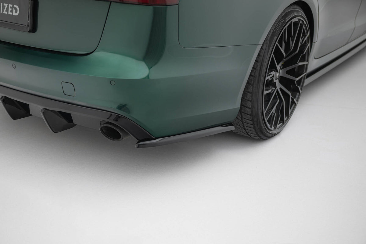 Maxton Design Rear Side Splitters, Audi A6 S-line Avant C7