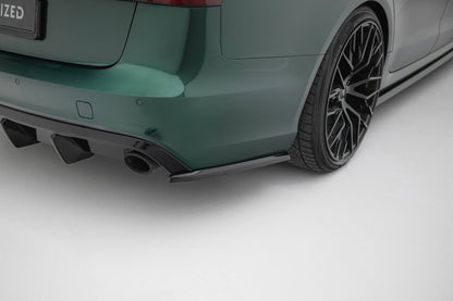 Maxton Design Rear Side Splitters, Audi A6 S-line Avant C7