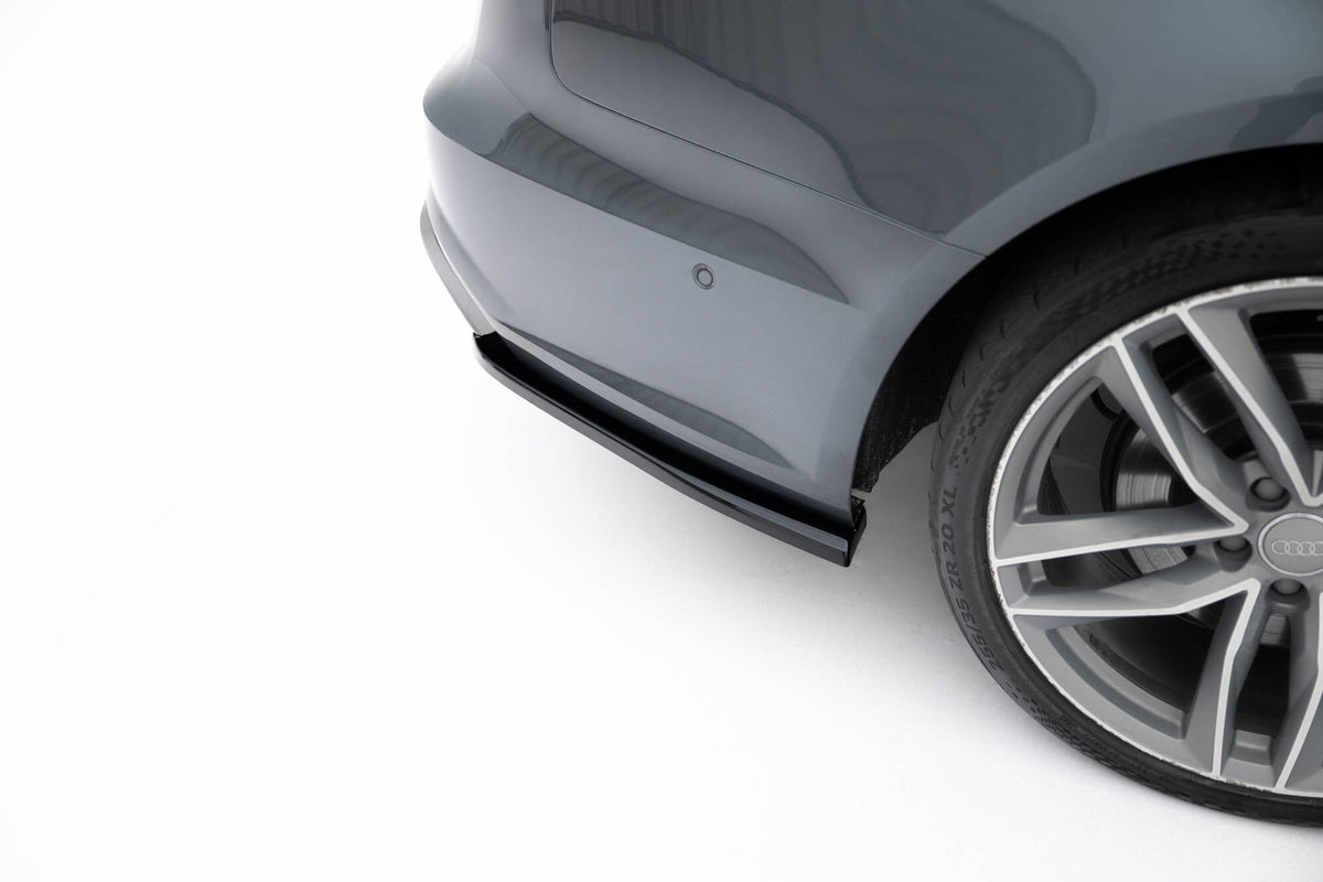 Maxton Design Rear Side Splitters, Audi A6 / A6 S-line / S6 C7 facelift