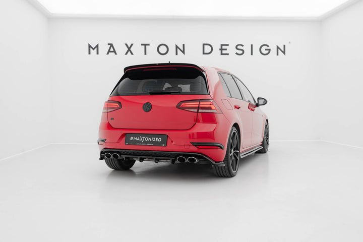 Maxton Design Rear Side Splitters, Volkswagen Golf R / R-Line Mk7.5