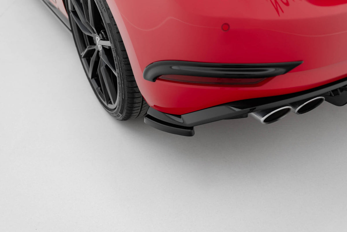 Maxton Design Rear Side Splitters, Volkswagen Golf R / R-Line Mk7.5