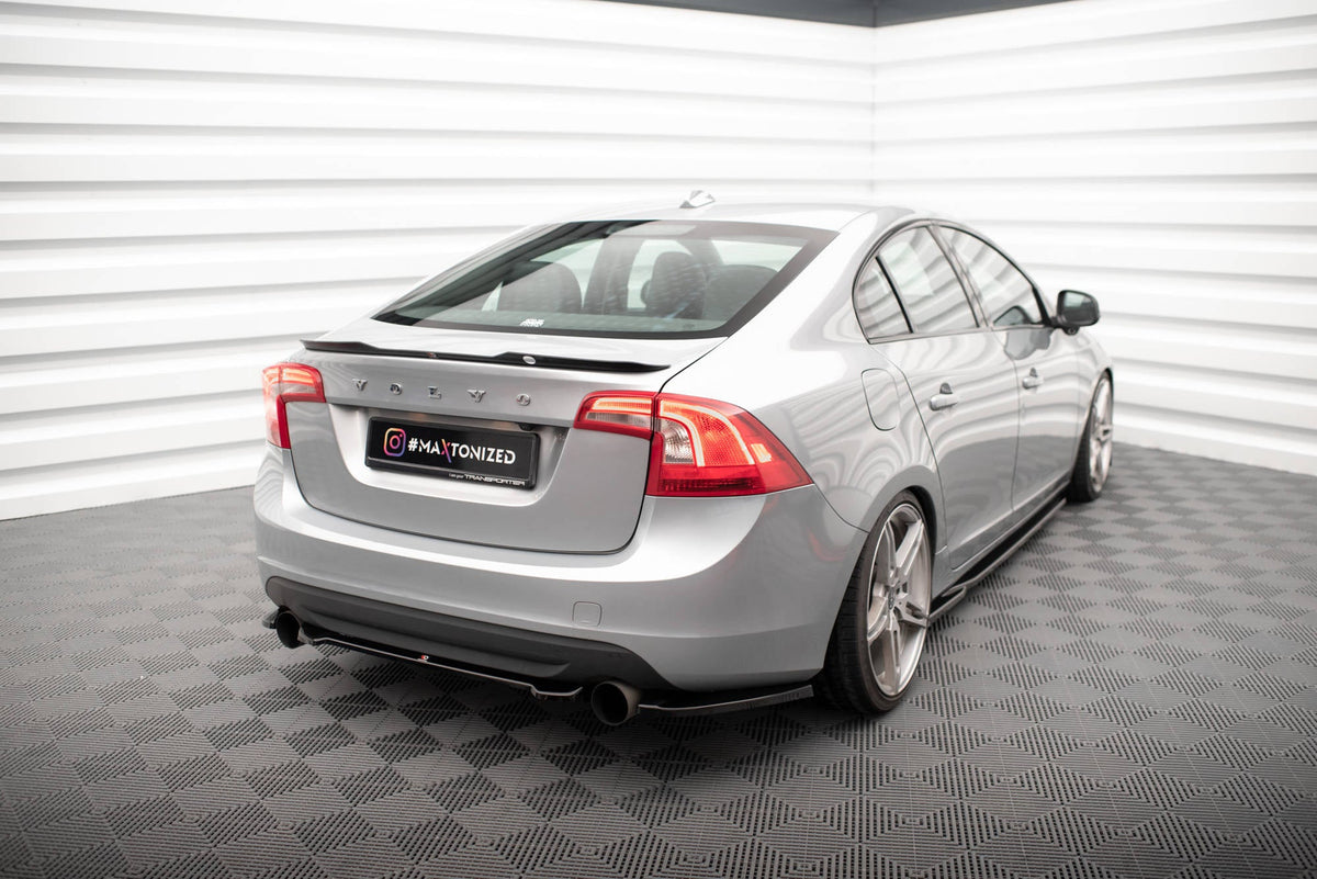 Maxton Design Rear Side Splitters, Volvo S60 Mk2