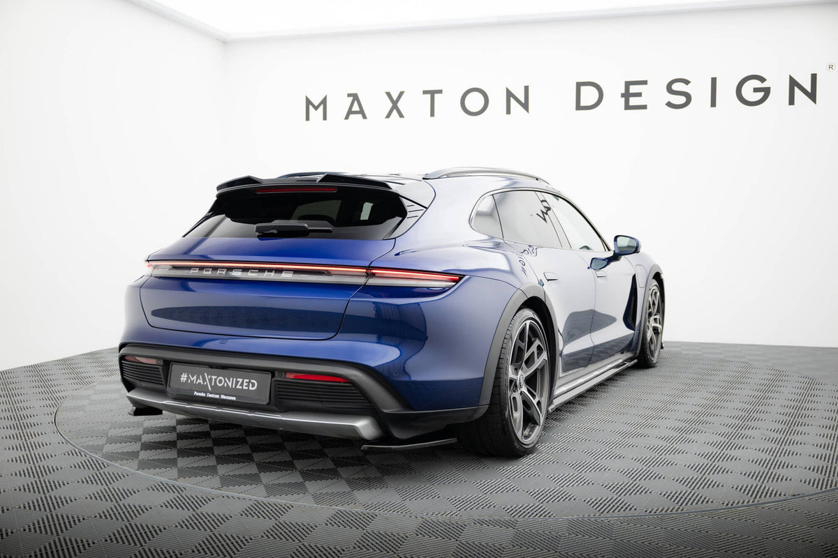 Maxton Design Rear Side Splitters, Porsche Taycan Cross Turismo 4S