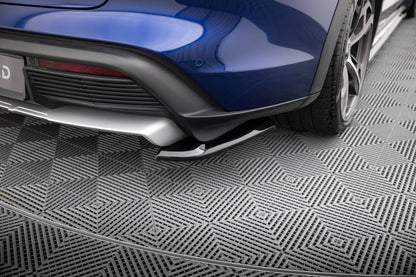Maxton Design Rear Side Splitters, Porsche Taycan Cross Turismo 4S