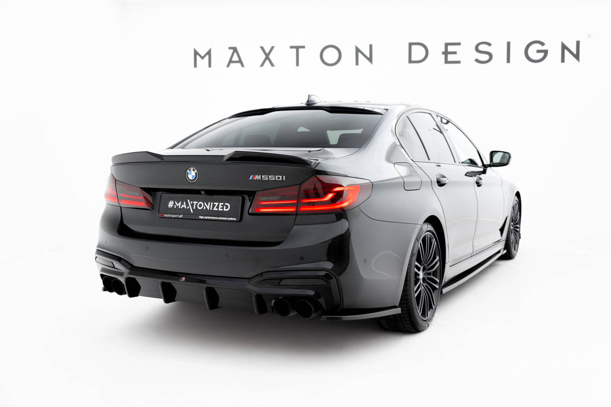 Maxton Design Spoiler Cap 3D, BMW 5 Standard / M-Pack / M550 Sedan G30 / G30 Facelift