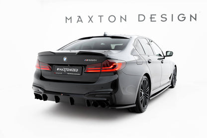 Maxton Design Spoiler Cap 3D, BMW 5 Standard / M-Pack / M550 Sedan G30 / G30 Facelift