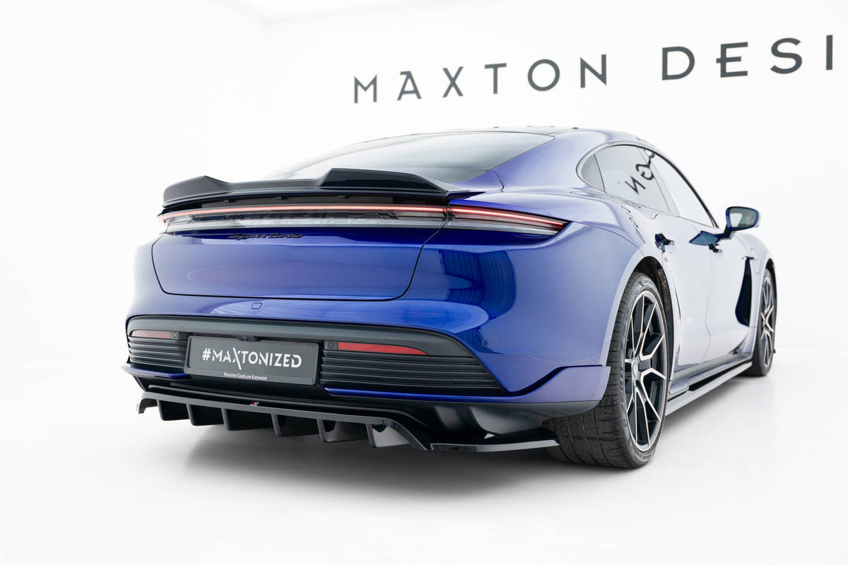Maxton Design Spoiler Cap 3D, Porsche Taycan Turbo S Mk1