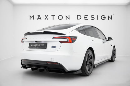 Maxton Design Spoiler Cap 3D, Tesla Model 3 Performance Mk1 Facelift