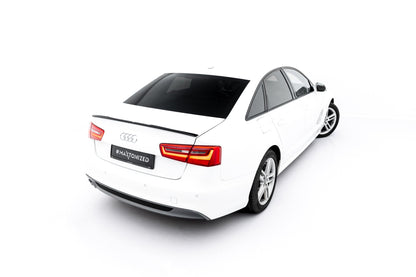Maxton Design Spoiler Cap, Audi A6 / A6 S-line / S6 Sedan C7 facelift