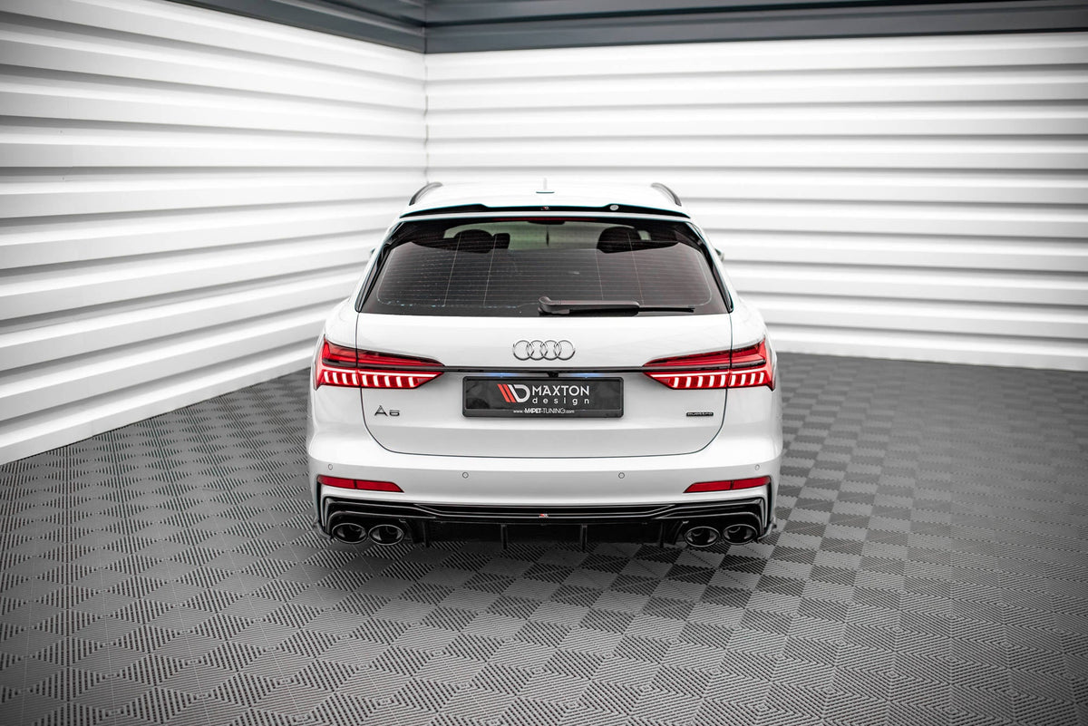 Maxton Design Spoiler Cap, Audi A6 / A6 Allroad / A6 S-line / S6 Avant C8 / C8 facelift