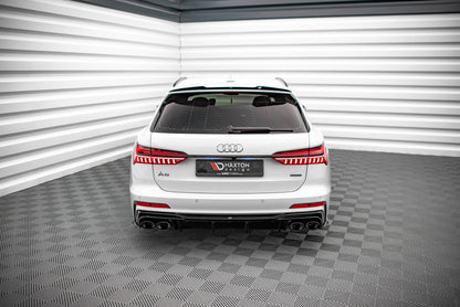 Maxton Design Spoiler Cap, Audi A6 / A6 Allroad / A6 S-line / S6 Avant C8 / C8 facelift