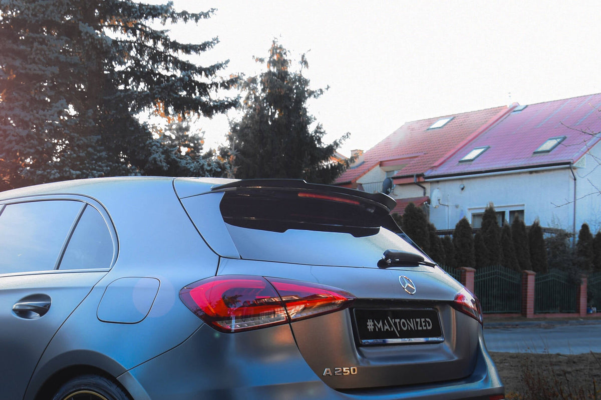 Maxton Design Spoiler Cap, Mercedes-Benz A-Klasse AMG Line / A 35 W177