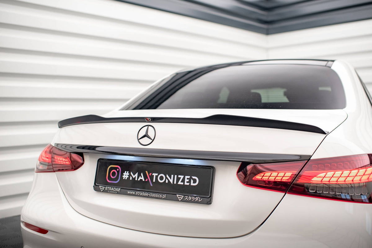 Maxton Design Spoiler Cap, Mercedes-Benz E-Klasse AMG Line W213 facelift