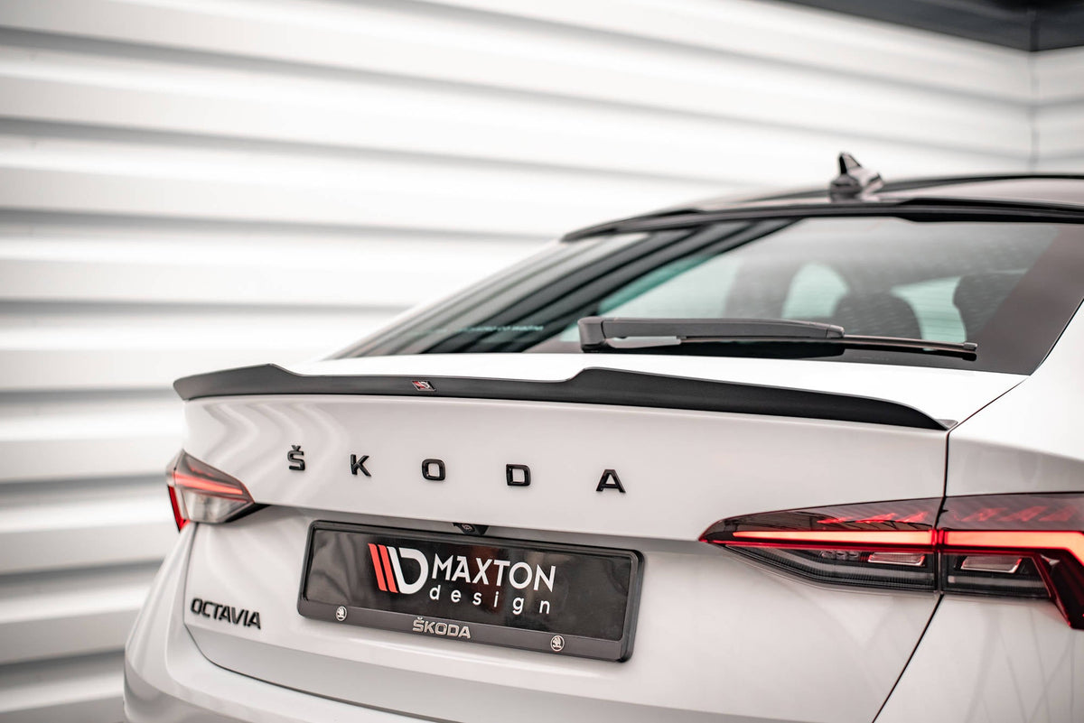Maxton Design Spoiler Cap, Skoda Octavia RS Mk4