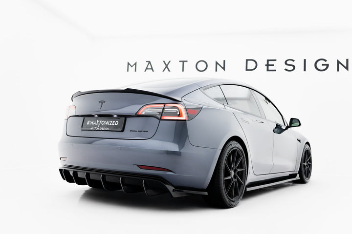Maxton Design Spoiler Cap, Tesla Model 3 Mk1