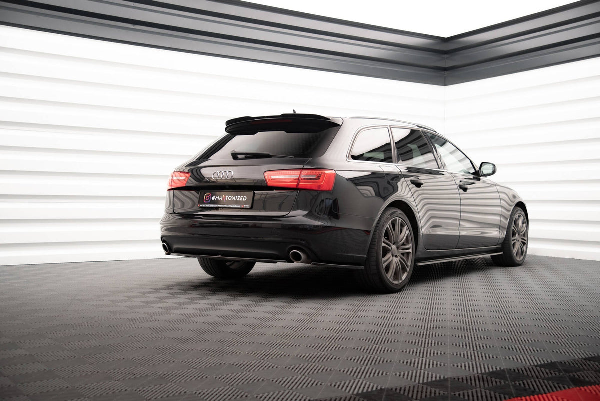 Maxton Design Spoiler Cap, Audi A6 Avant C7 / C7 facelift