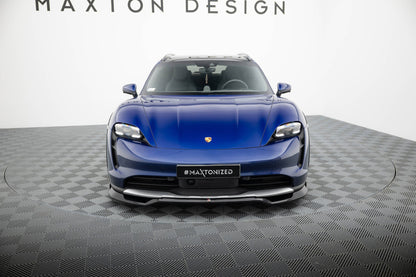 Maxton Design Set Of Splitters, Porsche Taycan Cross Turismo 4S