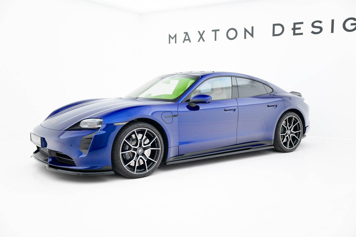 Maxton Design Set Of Splitters, Porsche Taycan Turbo S Mk1