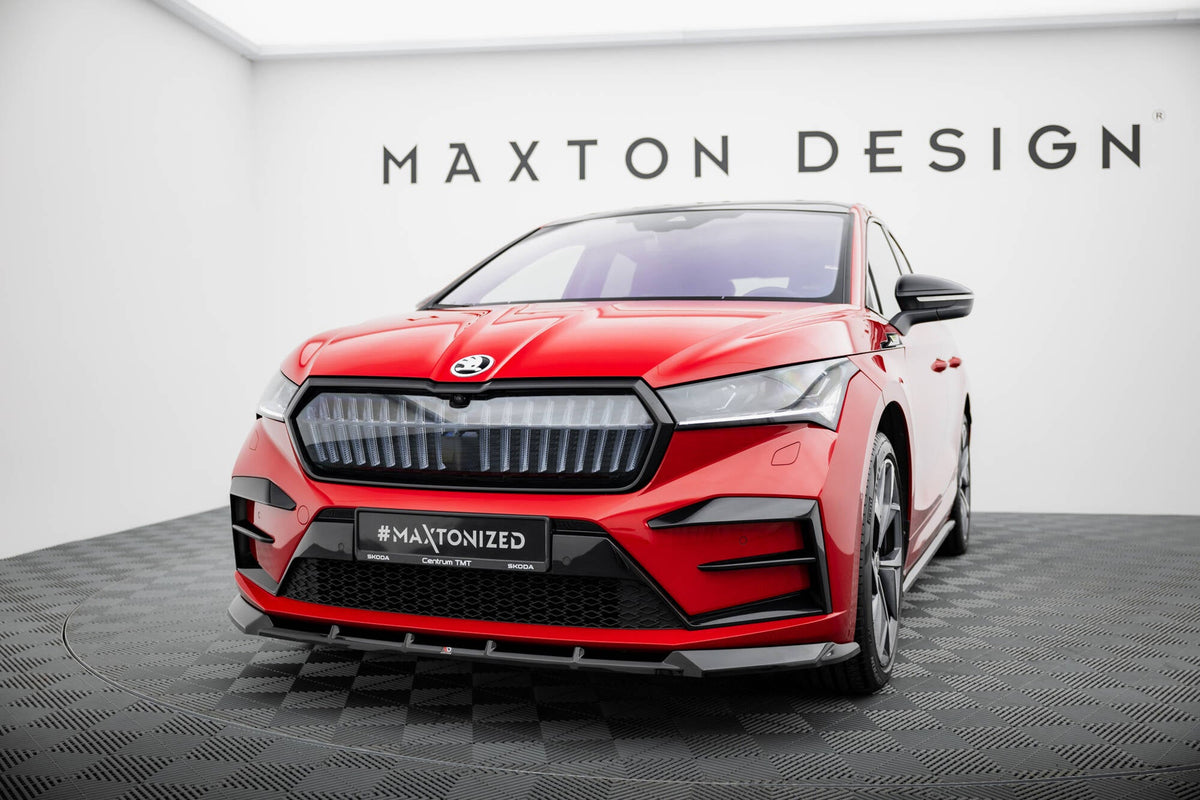 Maxton Design Set Of Splitters, Skoda Enyaq Coupe iV RS