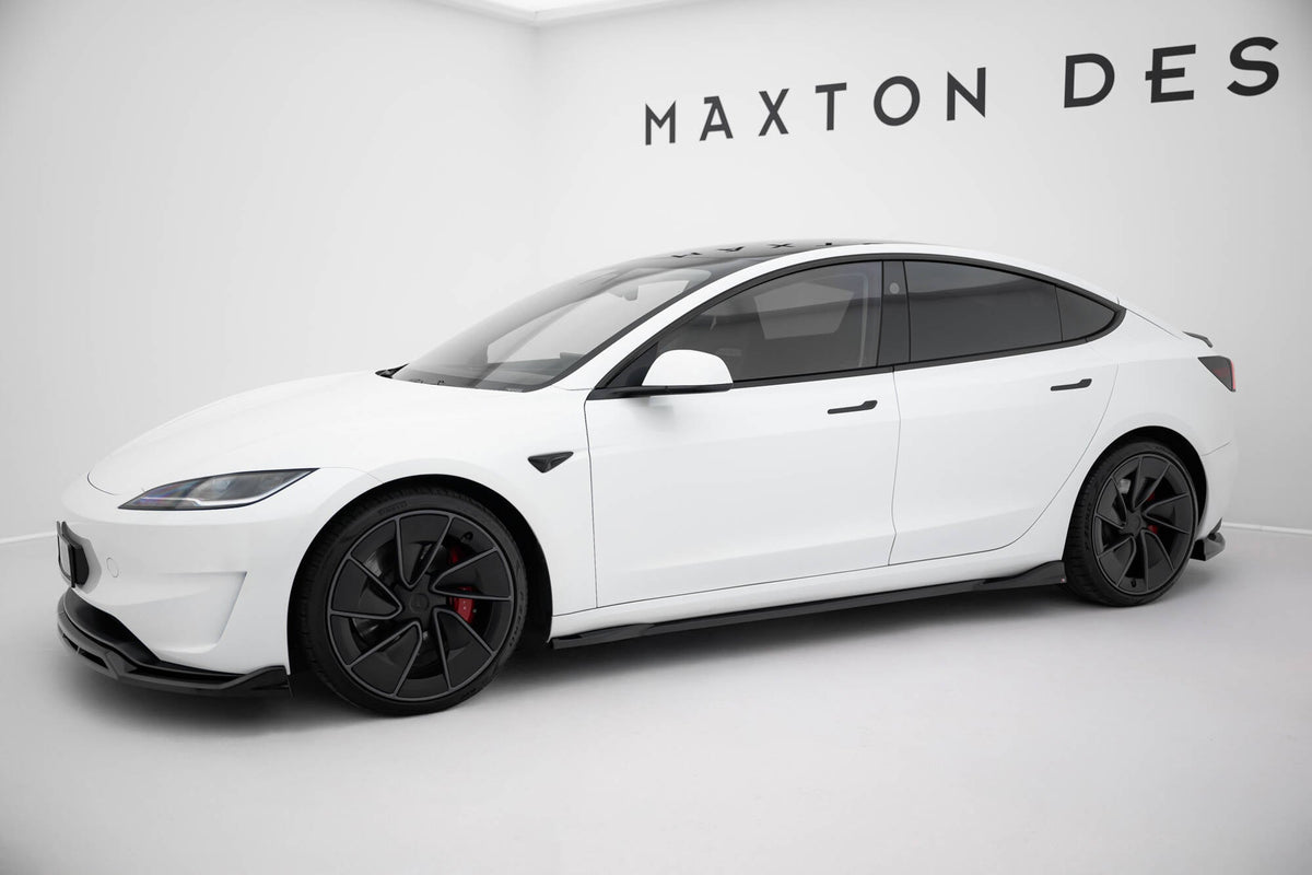 Maxton Design Set Of Splitters, Tesla Model 3 Performance Mk1 Facelift