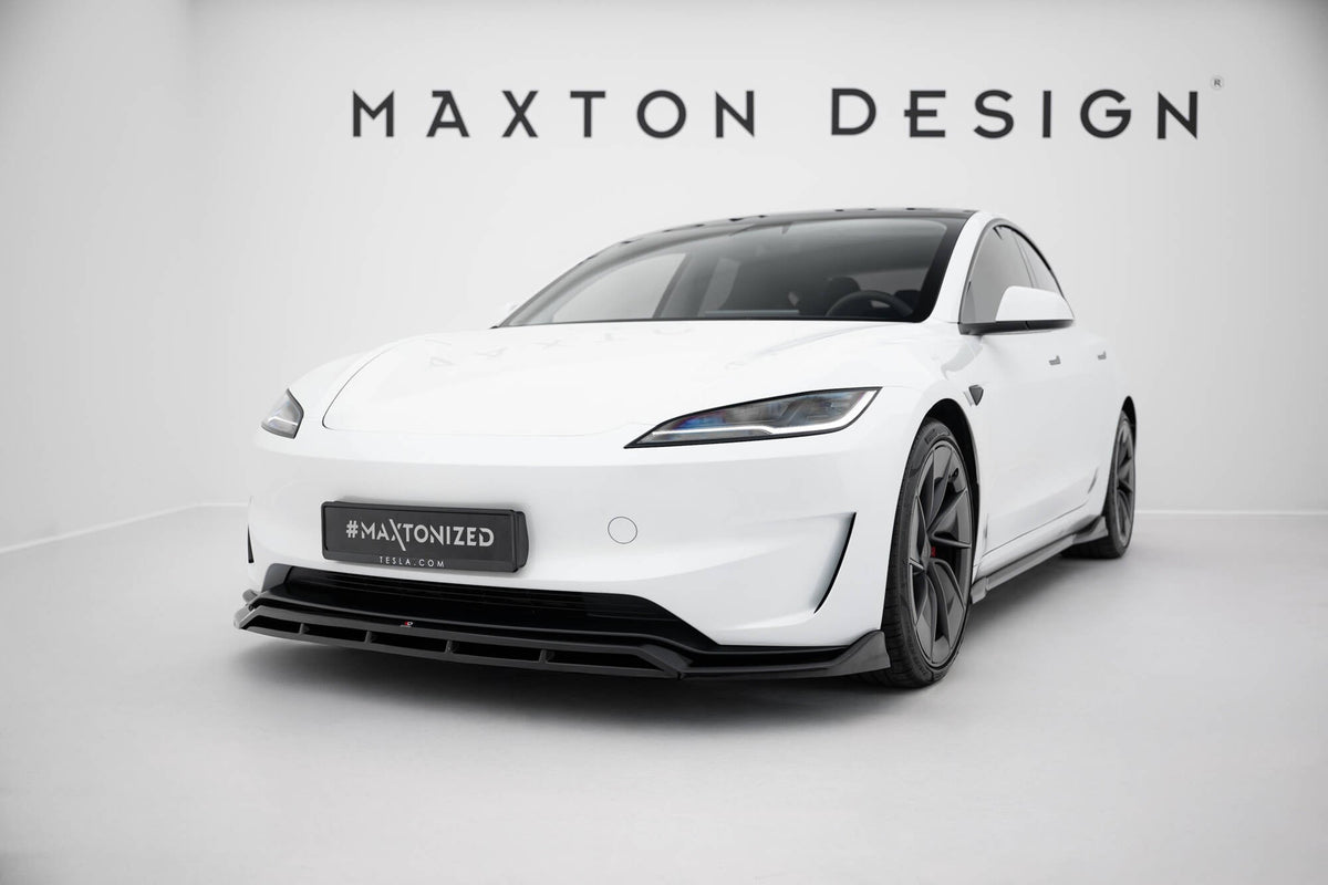 Maxton Design Set Of Splitters, Tesla Model 3 Performance Mk1 Facelift