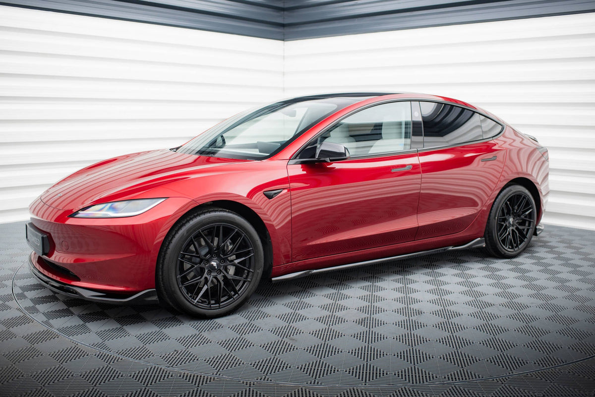 Maxton Design Set Of Splitters, Tesla Model 3 Project Highland(Facelift)