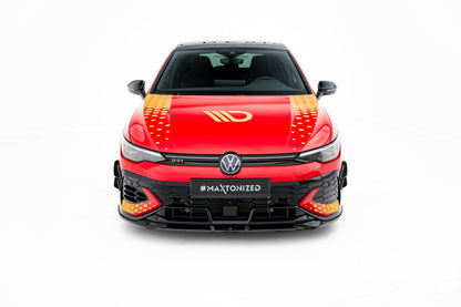 Maxton Design Set Of Splitters V.1, Volkswagen Golf GTI Clubsport Mk8 Facelift