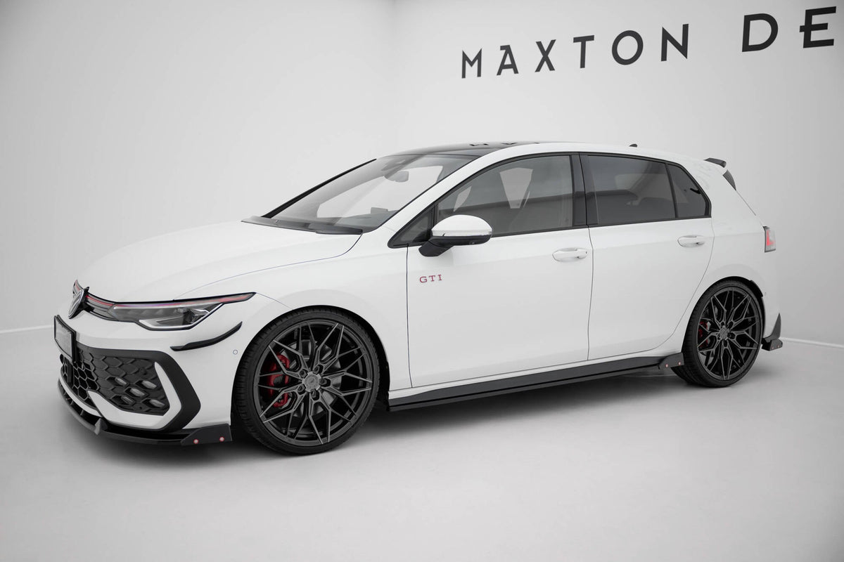 Maxton Design Set Of Splitters V.2, Volkswagen Golf GTI Mk8 Facelift