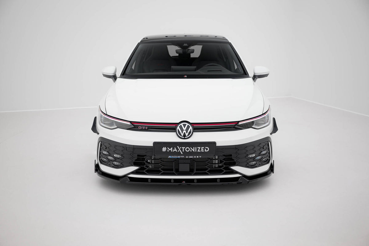 Maxton Design Set Of Splitters V.2, Volkswagen Golf GTI Mk8 Facelift