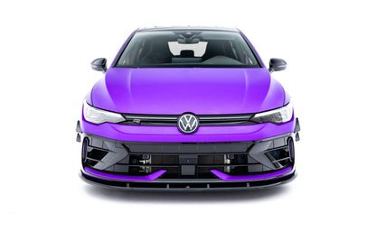 Maxton Design Set Of Splitters V.2, Volkswagen Golf R Hatchback Mk8 Facelift