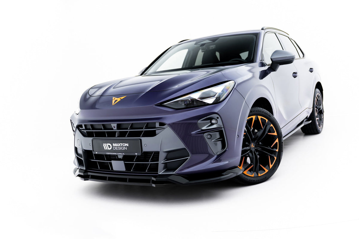 Maxton Design Set Of Splitters V.4, Cupra Terramar Mk1 (Version with towbar)