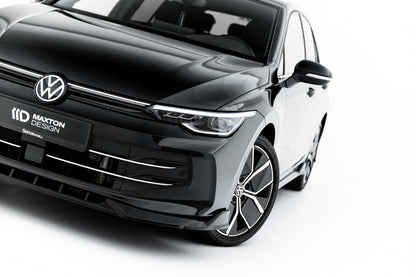 Maxton Design Set Of Splitters, Volkswagen Golf Hatchback Mk8 Facelift