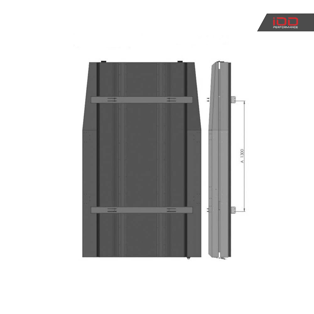 Daktentbeugel voor Nissan Patrol Y61 (IOD dakdrager), foto 4