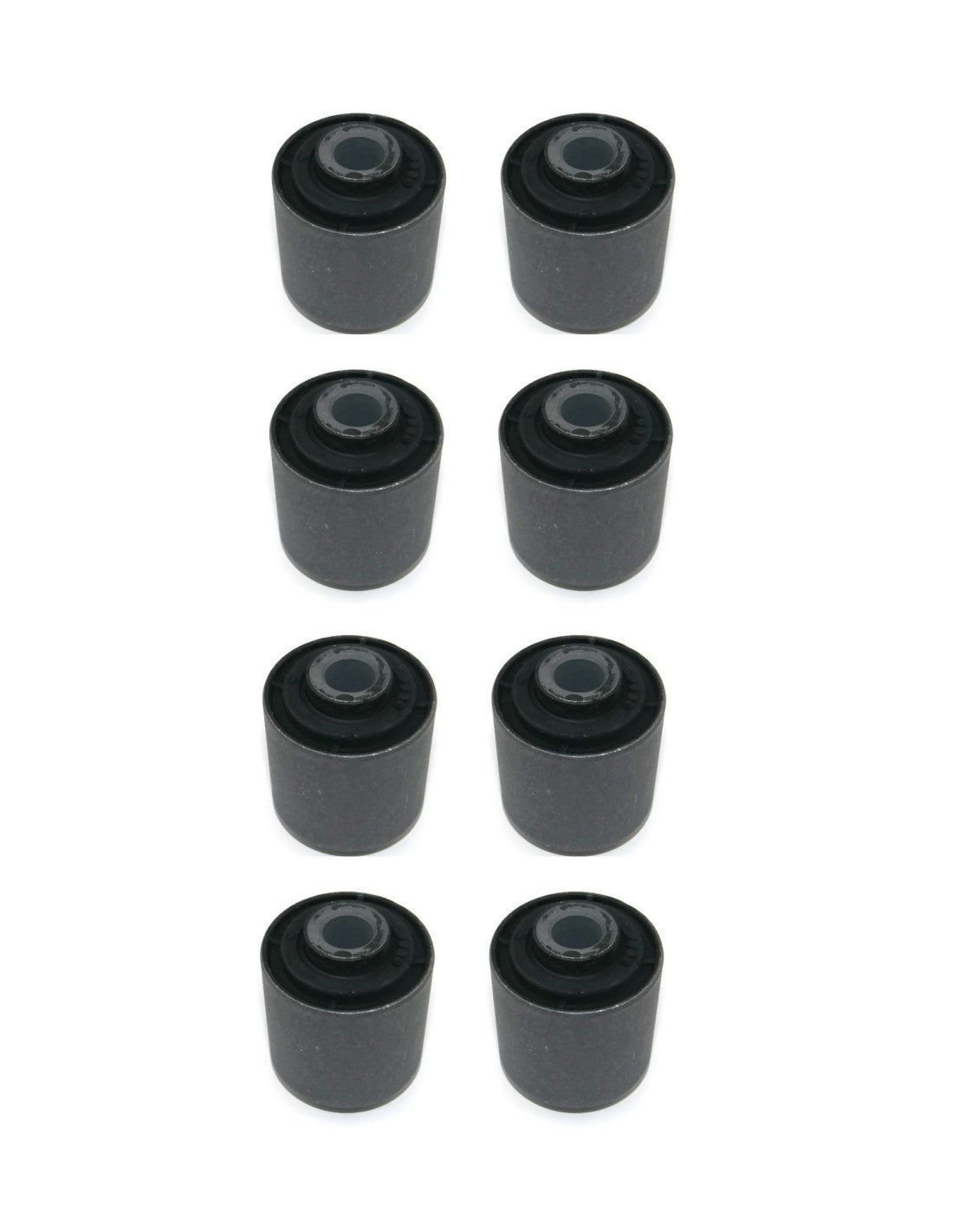 Draagarmrubbers achterzijde voor Nissan Patrol Y60 en Y61 (set van 8)