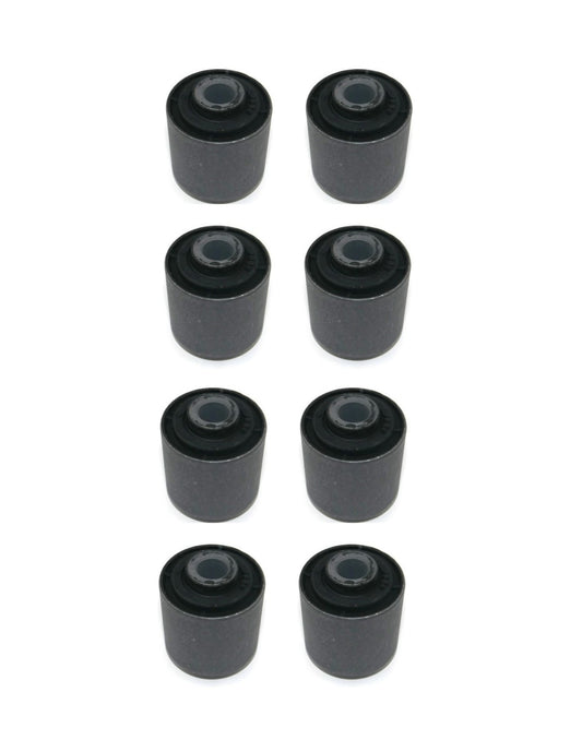 Draagarmrubbers achterzijde voor Nissan Patrol Y60 en Y61 (set van 8)