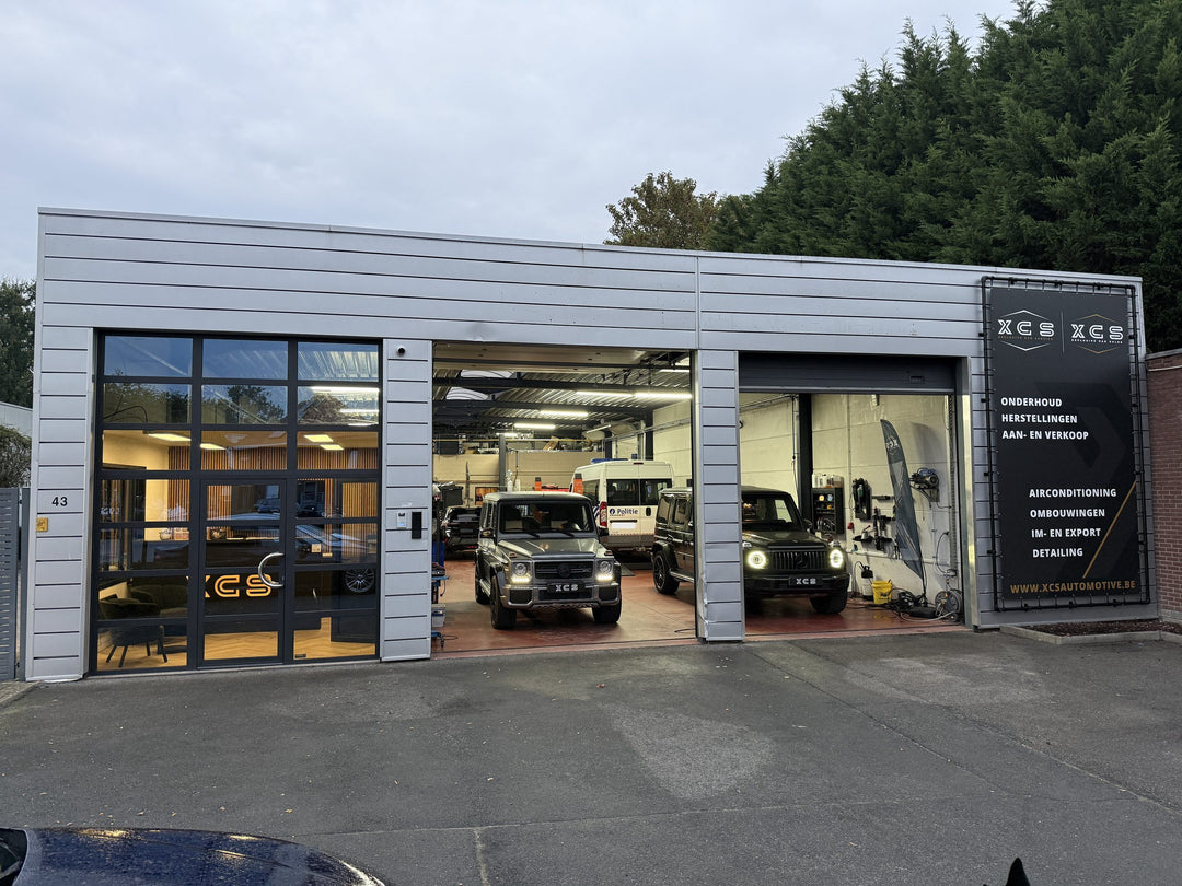 XCS Automotive garage at Stoofstraat 43 in Merchtem
