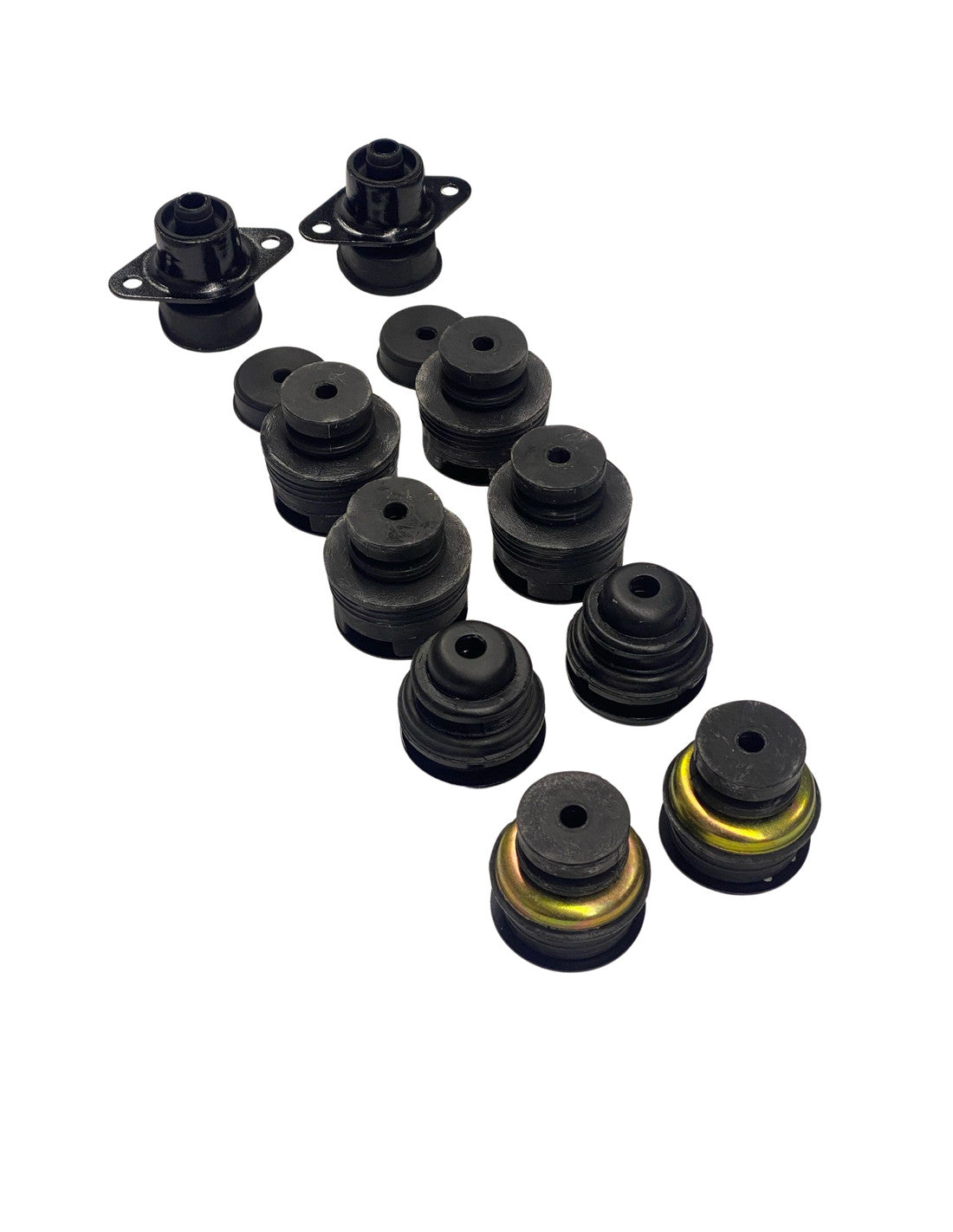 Carrosserierubbers met chassisbevestiging, set voor Nissan Patrol Y61 LWB
